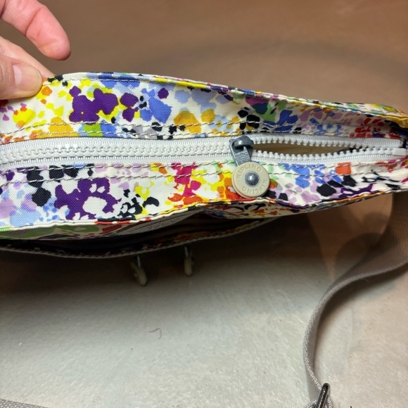 Kipling Crossbody Purse Angie Colorburst Bag - Picture 7 of 15